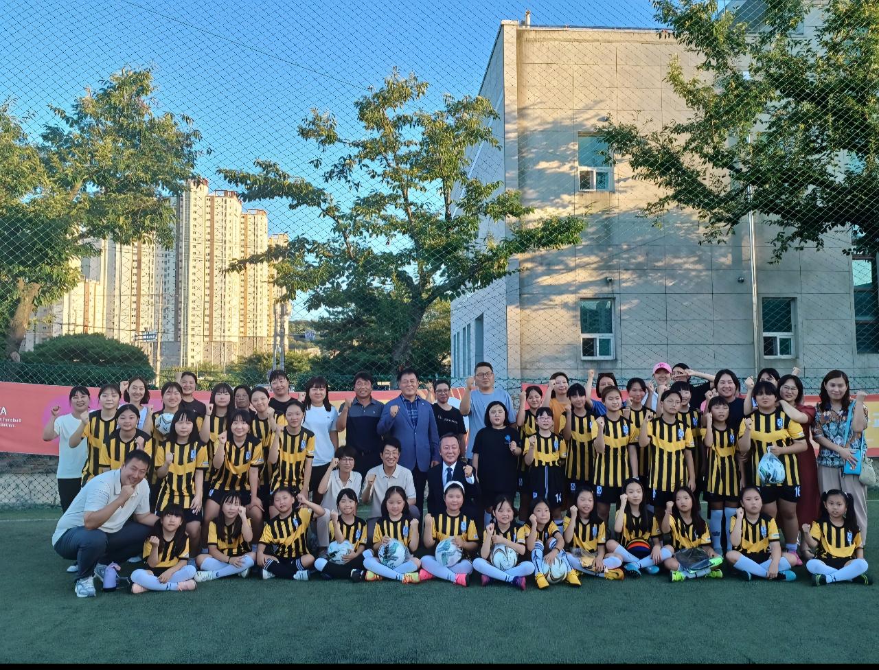 칠곡군여학생축구교실